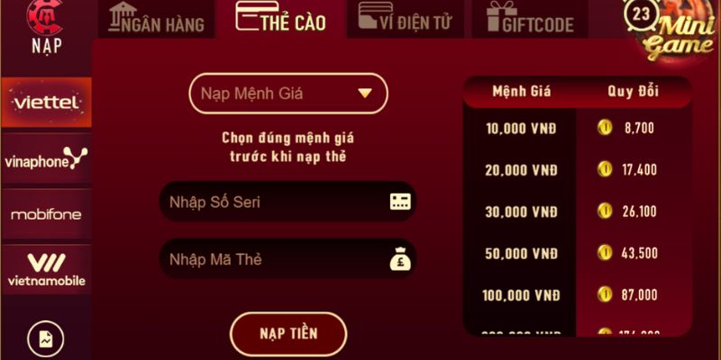 nap-tien-manclub-the-cao Nạp Tiền ManClub - Hướng Dẫn Thao Tác Nhanh Chóng Và Đơn Giản